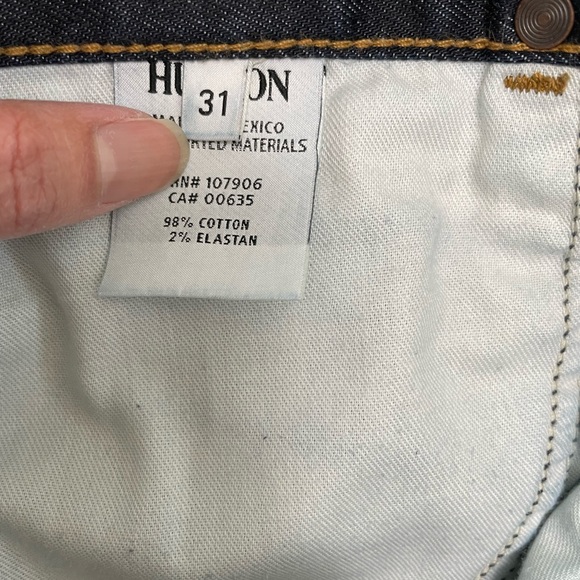 Hudson Men’s Slim-Straight Jeans - Picture 4 of 4